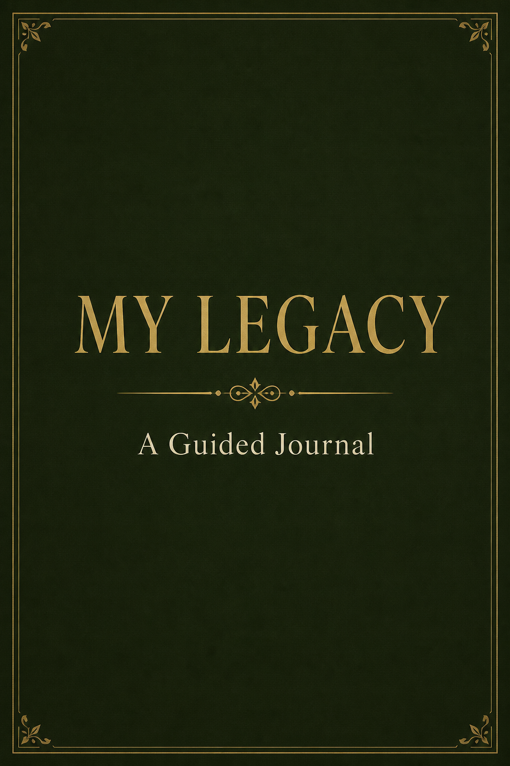 Cover of My Legacy by Katarzyna Krawiecka