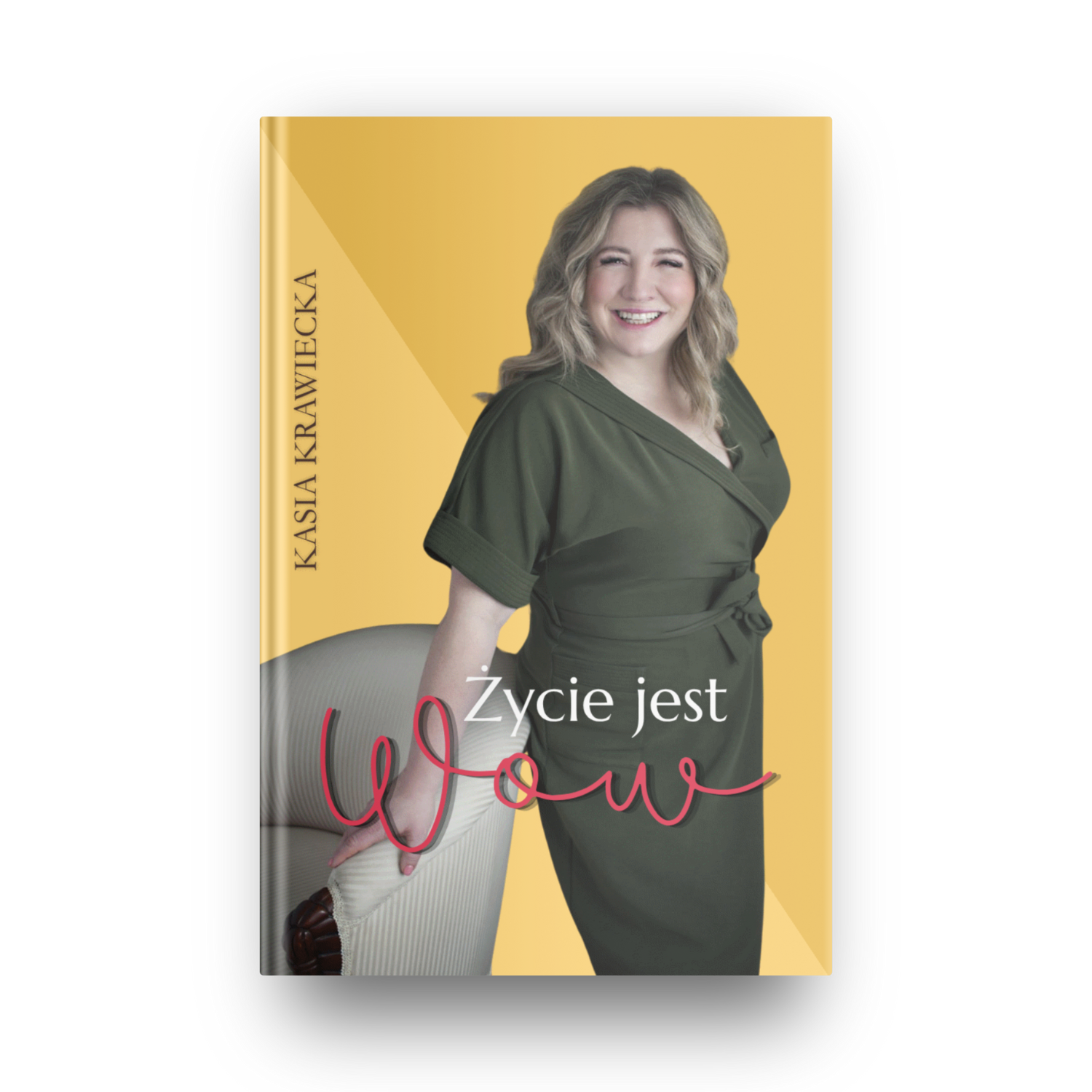 Front cover of the book Życie jest WOW by Katarzyna Krawiecka